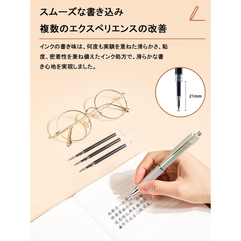 Gel Ballpoint Pen Refill, Ballpoint Pen Refill, Multi-functional, JF-0.5 Refill,
