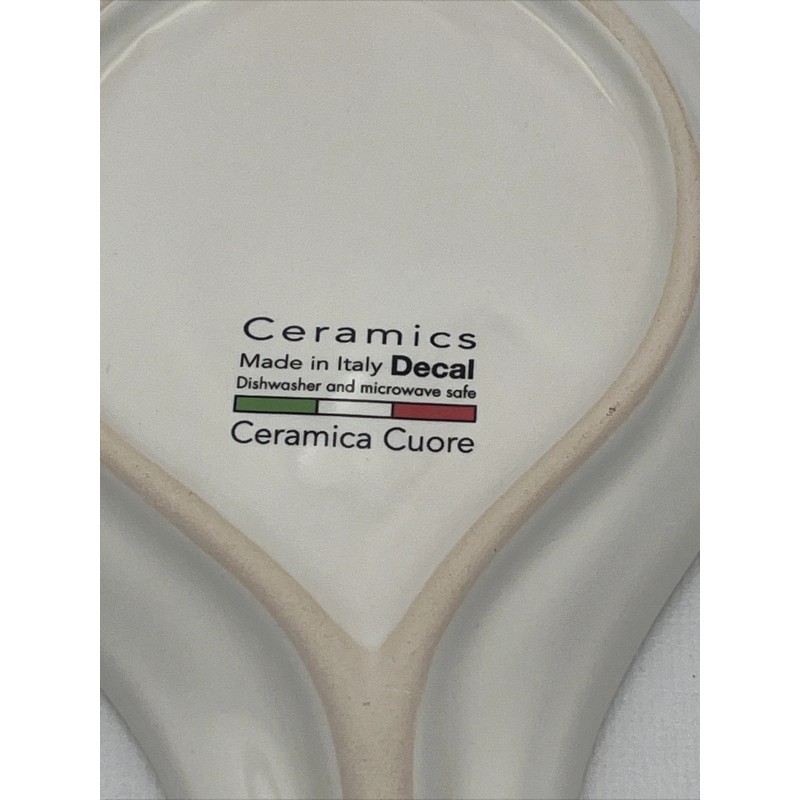 Ceramica Cuore NEW Ceramica Cuore Spoon Rest Ceramic Blue Green