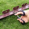 QWORK Garden Edging, 40ft x 2 in Polyethylene Landscape Edging