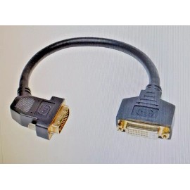 Tripplite Tripp Lite Dvi Dual Link Video Extension Cable (45 Degree Left Connector) - 12"