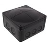 Wiska Combi 1010/5/S IP66/67 Weatherproof Junction Box Black