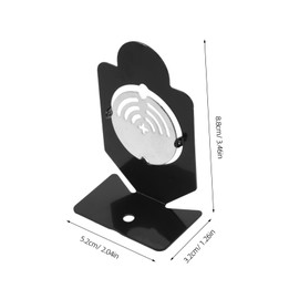 BESPORTBLE 3pcs Rotating Metal Target Set for Kids Outdoor Shooting Toy Educational Toy Compact Sturdy