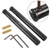 ASZLBYM 2PCS 5/8" MGIVR2016-2 MGIVL2016-2 Lathe Boring Bar Grooving Cut-Off