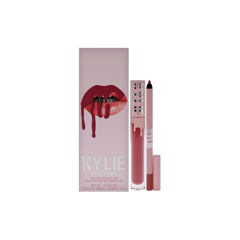 Kylie Cosmetics Matte Lip Kit Snow Way Bae – Labial