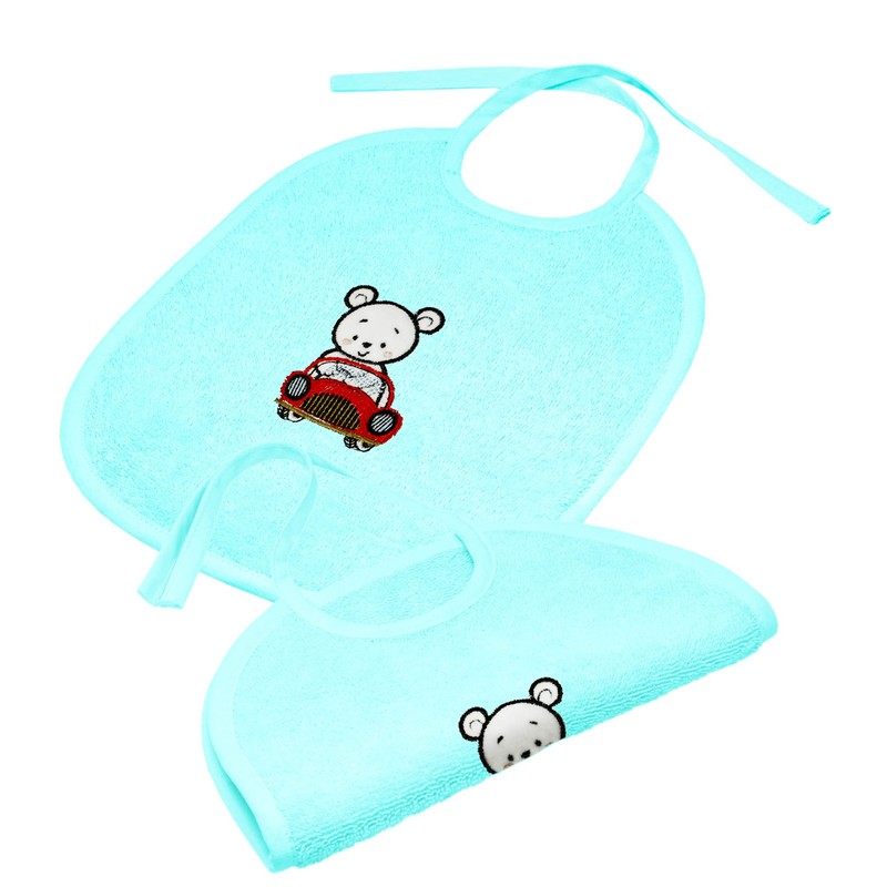 Lashuma Baby Bibs Set of 2 in Size 25 x