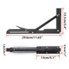 Sumnacon Sturdy Folding Shelf Brackets - Heavy Duty Metal Triangle