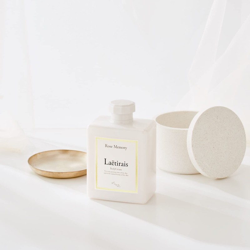 Laetirais Body Cream, Rose Memory, 10.6 oz (300 g)