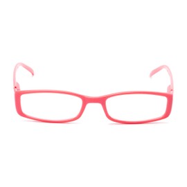 Rectangle Reading Glasses in Coral by Readers.com | The Sophie | +1.50