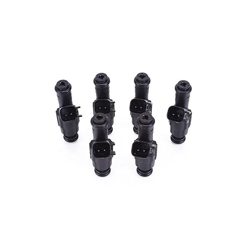 6 inyectores de combustible compatibles con Jee-p Libert-y Dodg-e Dakot-a
