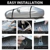 Heavy-Duty Car Cover Waterproof All Weather for Universal Sedan, Outdoor