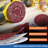 100Pcs 125mm Sanding Discs 800 Grit 8-Holes Hook and Loop