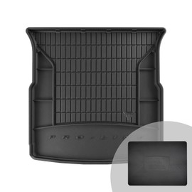 FROGUM ProLine 3D Rubber Mat Exclusive Car Boot Mat Boot Liner for Ford S-Max I 2006-2014 Comfortable Organiser Highest Edges