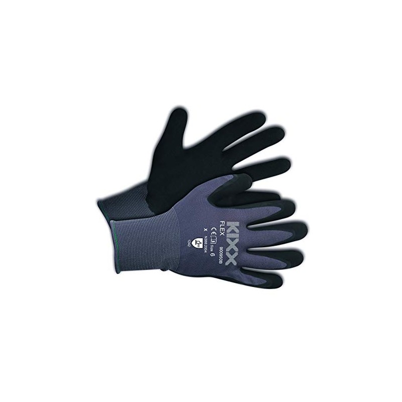 KIXX Flex Glove Nylon/Latex | Gardening Gloves | Work Gloves