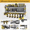 LBT Power Tool Organizer Wall Mount Garage Tool Storage with