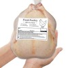 Poultry Freezer Labels,4x3 Inch with Handling Instructions Exemption,50 Pcs