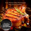 Wireless Meat Thermometer Digital Grill Thermometer Bluetooth Food Thermometer with