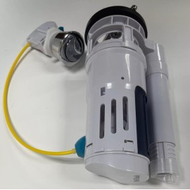 NUFLUSH Proflow 2.5 inch, Dual Flush Valve for One Piece Toilets with Cable & Button