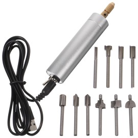 WOONEKY 2-in-1 Electric Drilling Polishing Tool Set Low Speed Mini Electric Drill Ideal for Diy