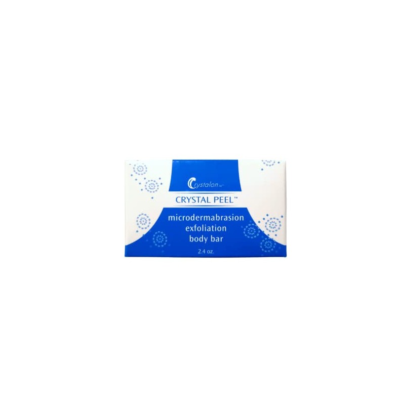 Crystal Peel Microdermabrasion Exfoliating Soap Body Bar (2oz)