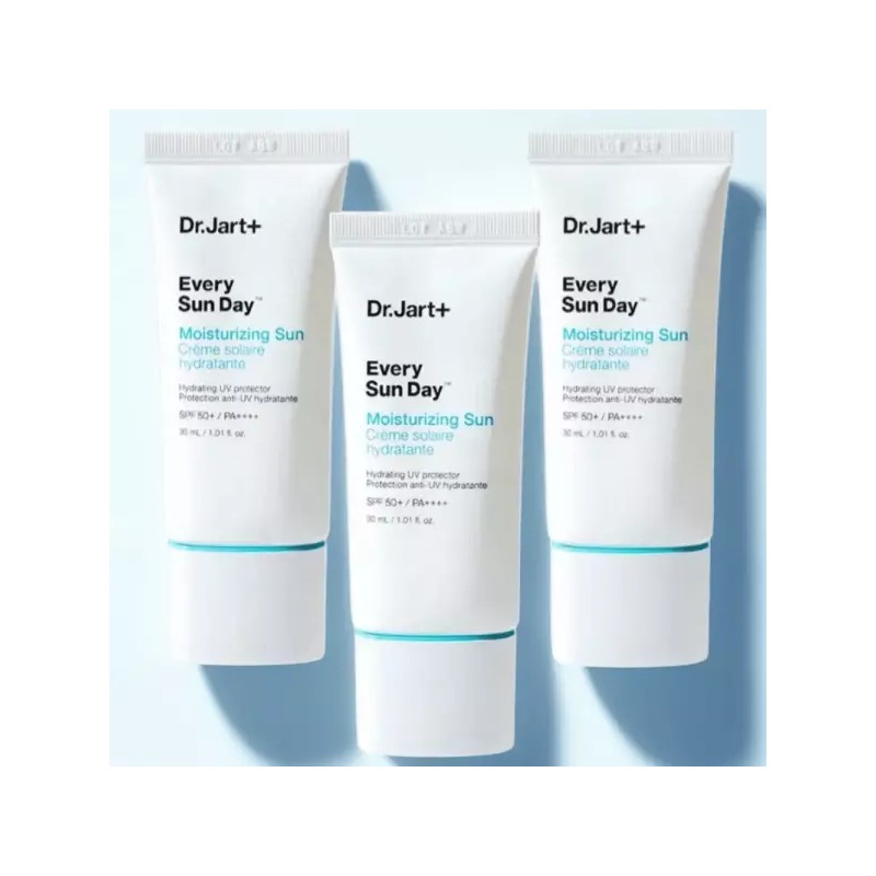 Dr. Jart+ 닥터자르트선크림 에브리 선데이 모이스처라이징30ml x 3개 백탁없는 수분선크림