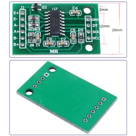 DIYmalls Load Cell 20kg Weight Sensor + HX711 AD Amplifier Module for Arduino Raspberry Pi (20kg)
