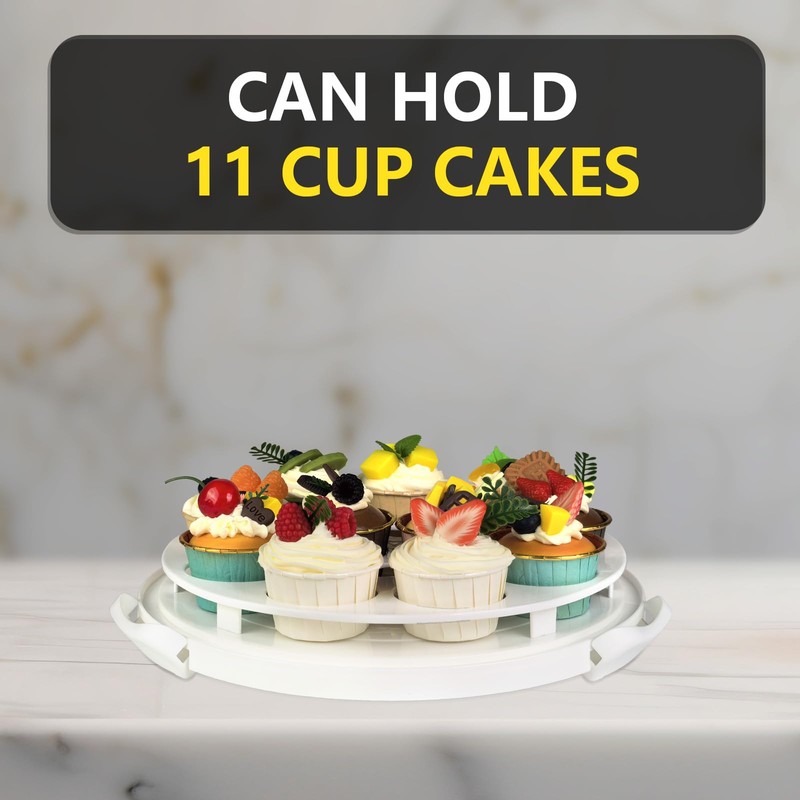 Tmrioplep 2 Pack Pie Containers with Lids and Handles, Loadable
