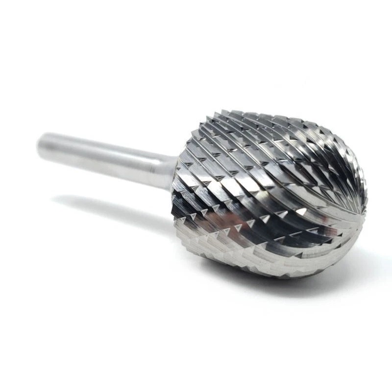 HELONGCO SC9D Cylindrical Cut Tungsten Carbide Burr Bur Cutting Tool
