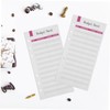 TEHAUX 1set Budget Planner Refills Thick Punched Expense Tracker Sheets