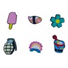KEJITOUDM 30Pcs Random Cute Charms Used for Shoe Bracelet Wristband