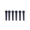 Metallor Bone Guitar Bridge Pins String Pegs End Pins for