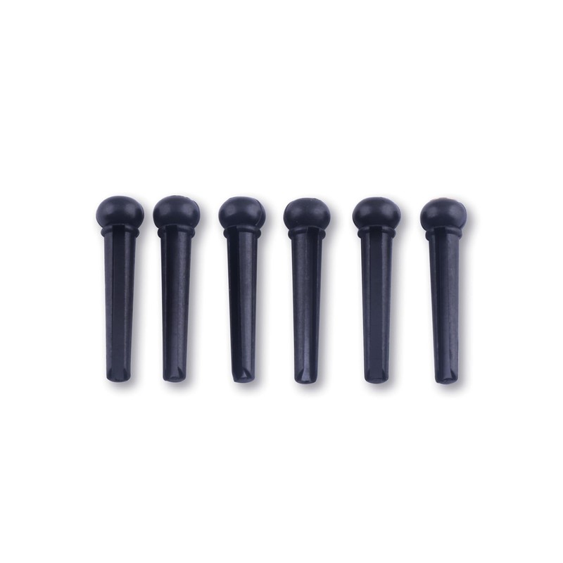 Metallor Bone Guitar Bridge Pins String Pegs End Pins for