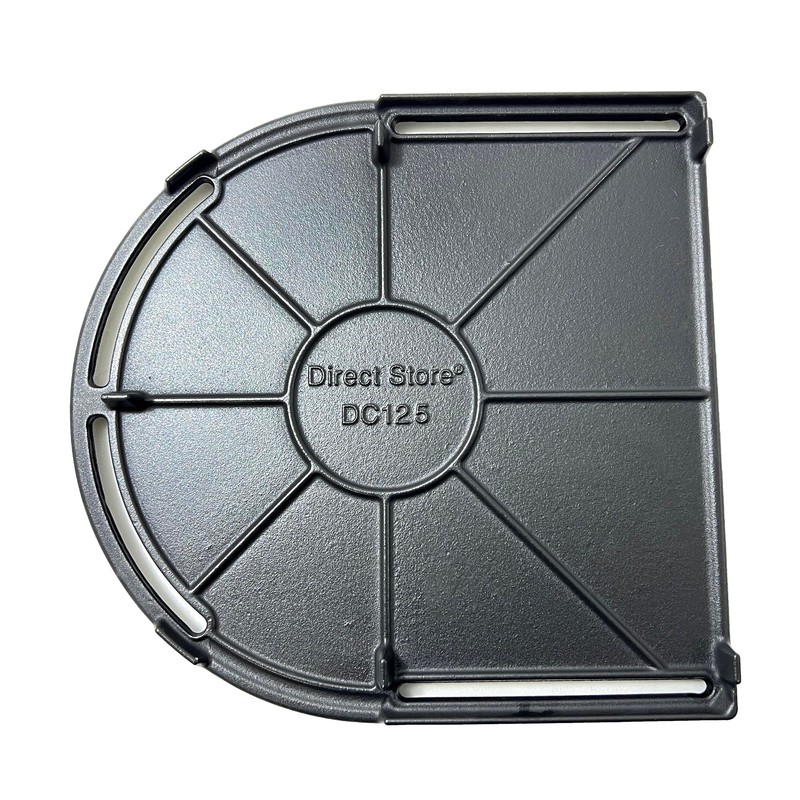 Direct Store DC125 Cast Iron Half Grill Griddle Replacement for