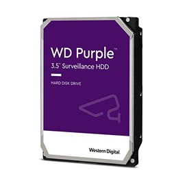 Western Digital 4TB WD Purple Surveillance Internal Hard Drive HDD - SATA 6 Gb/s, 64 MB Cache, 3.5" - WD40PURZ