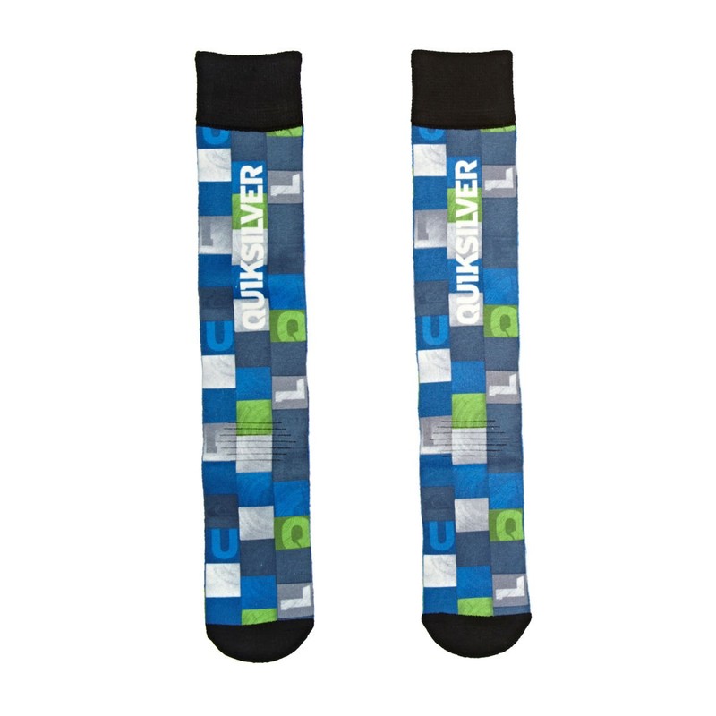 Quiksilver Big Boys' Riding Youth Snow Sock - blue -