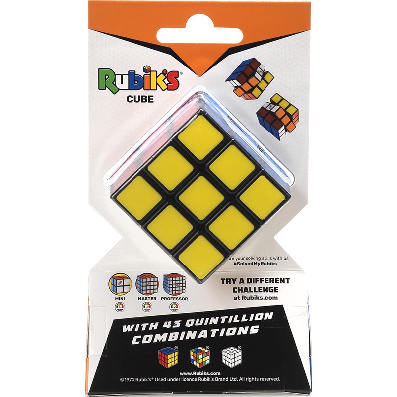 Il Cubo di Rubik Classico 3X3, L'Originale, Età 8+, Rompicapo
