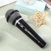 STOBOK Microphone Model, Imitation Microphone, Toy, Plastic, Karaoke Toy, Handheld