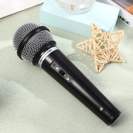 STOBOK Microphone Model, Imitation Microphone, Toy, Plastic, Karaoke Toy, Handheld Microphone, Performance Props, Banquet Goods, For Kids