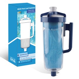 Upgraded Grip W530 Pool Vacuum Leaf Catcher with Mesh Bag Large Capacity Heavy Duty Inline Leaf Catcher Compatible with Hayward Pool and Spa Cleaners Replacement for W530 Series Leaf Canister R211084K