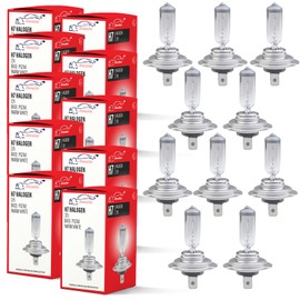 Xtremeauto H7 Headlight Bulb 55w 10 Pack Headlight Bulbs - Car Headlight Bulbs, Replacement H7 Bulb, H7 477 Headlight Bulb, Bright Vision For Day/Night Use