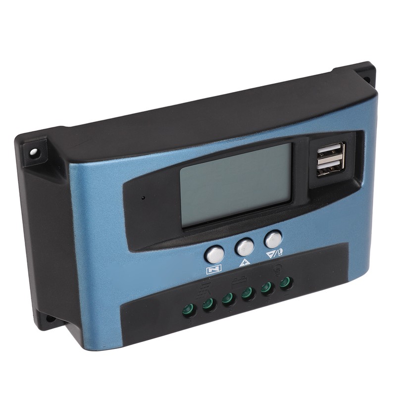 LCD Solar Charge Controller Solar Panel Controller Mobile Phone APP
