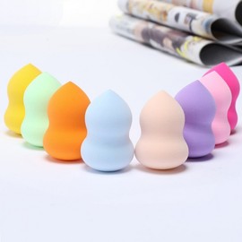 Teardrop Makeup Foundation Blending Sponge M10095 Yellow 6ea