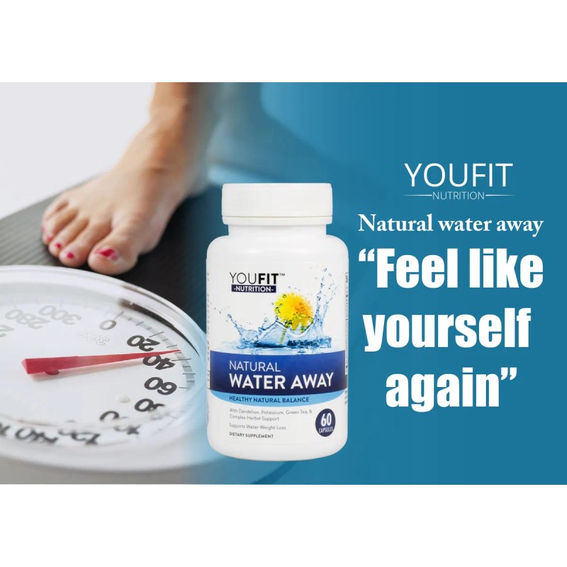 Youfit Nutrition Pastillas De Agua 60 Cápsulas