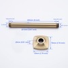 SWHYGER 8 Inch Ceiling Mount Shower Arm and Flange,Straight Arm