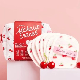 Reusable Makeup Remover Cloth 7 Pack Set, Water Only Face Cleansing Towels, Machine Washable Eco Friendly Makeup Eraser Pads for Daily Skincare Use
