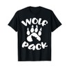 Wolf Pack Wolf Family Matching T-Shirt
