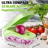 17-Piece Multifunctional Vegetable Chopper, Onion Dicer, Professional Kitchen Slicer, Food