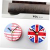 COLLBATH Magnetic Suction Clock American Flag Home Decor Fridge Magnets