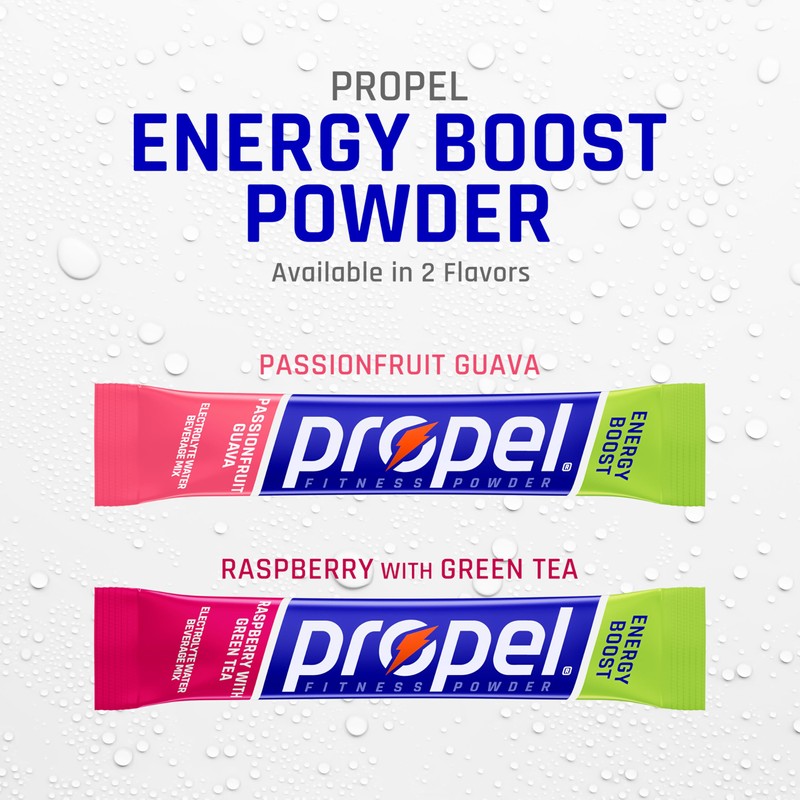 Propel Energy Boost Zero Calorie Powder Packets with Electrolytes and