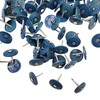(500 Pack) Round Plastic Cap Nail 1 Inch Roofing Nails