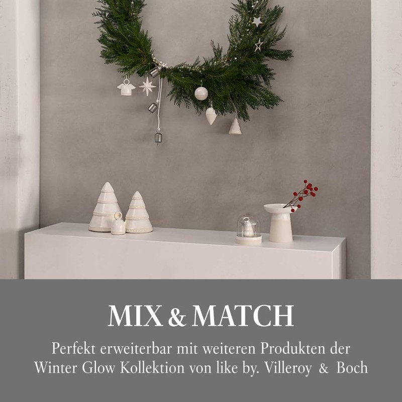 like. by Villeroy & Boch Winter Glow Ornament Drops, 5